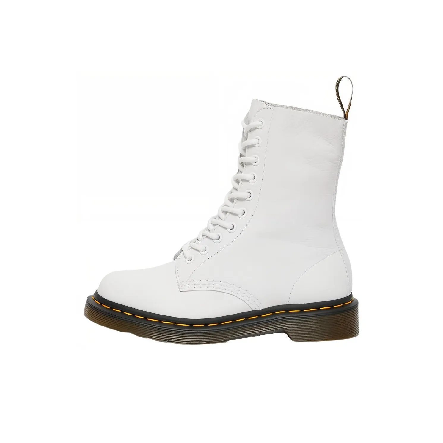 Dr. Martens 1490 Virginia Leather High Boots 'White' Women's