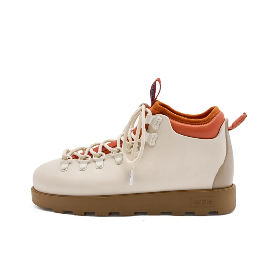 Native Shoes Fitzsimmons Мартинсы Овсяное молоко | Светло-коричневый | Коричневый Унисекс