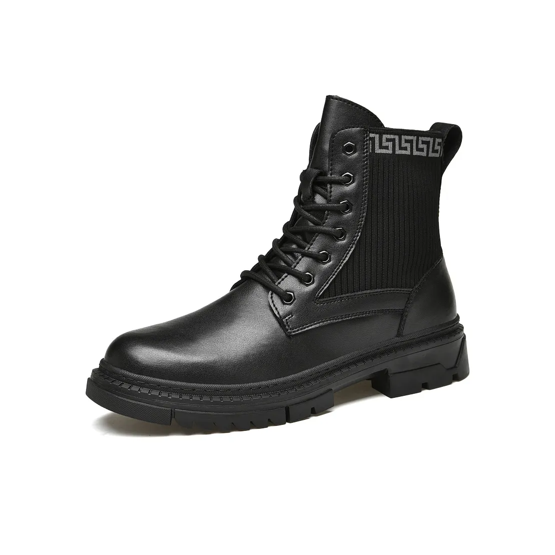 Bull Thunder Short Martin Boot Men's Black
