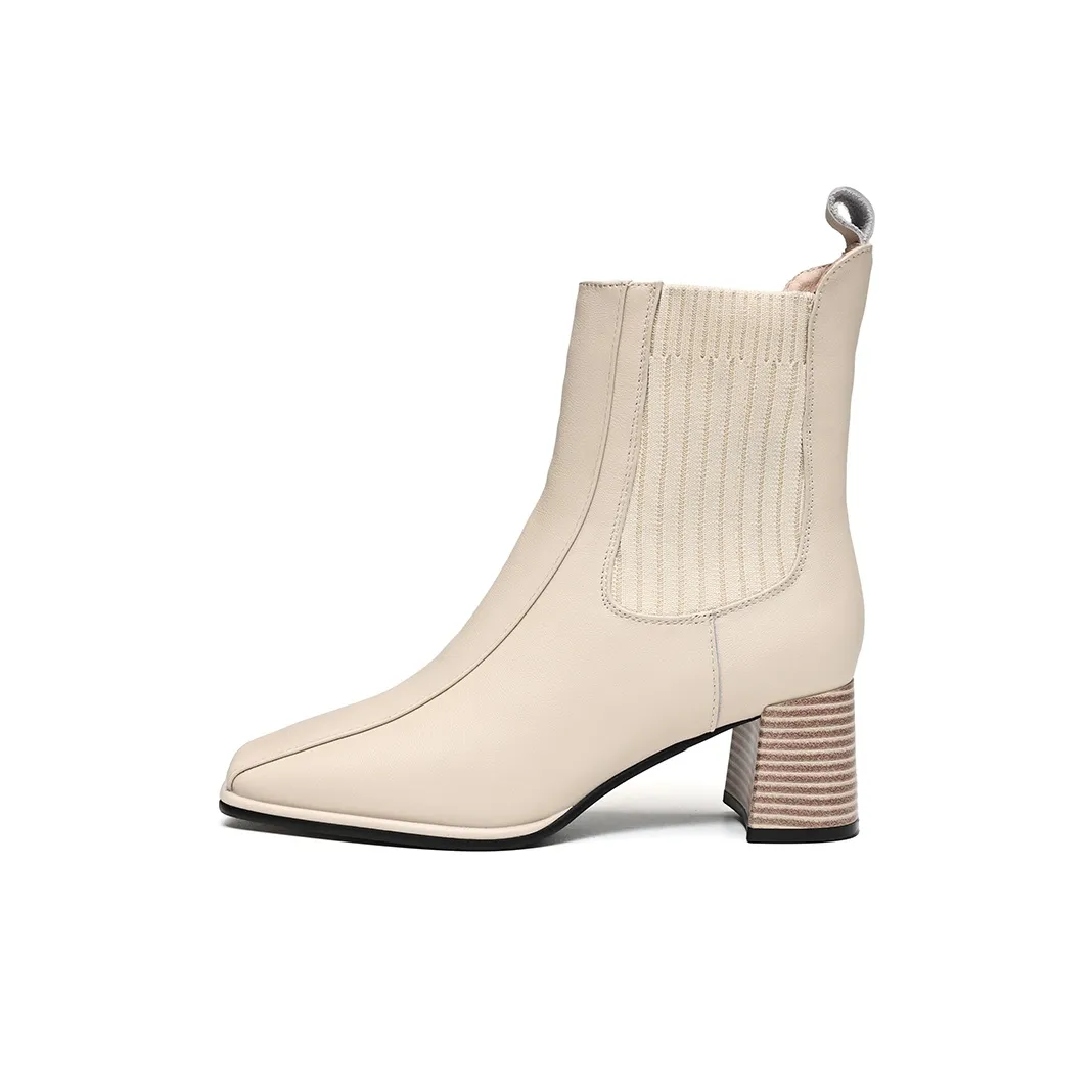 EBLAN Ботильоны Женские Бежевые