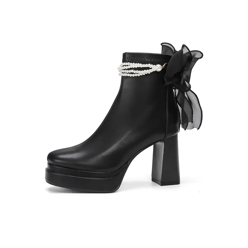 Zubumei Ботильоны 9CM Женские