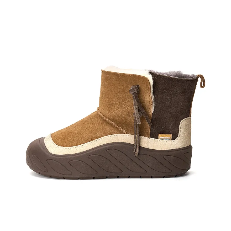 Joy Mario Термические Увеличение Высоты Короткие Снежные Ботинки до Голени 3,5 см Женские