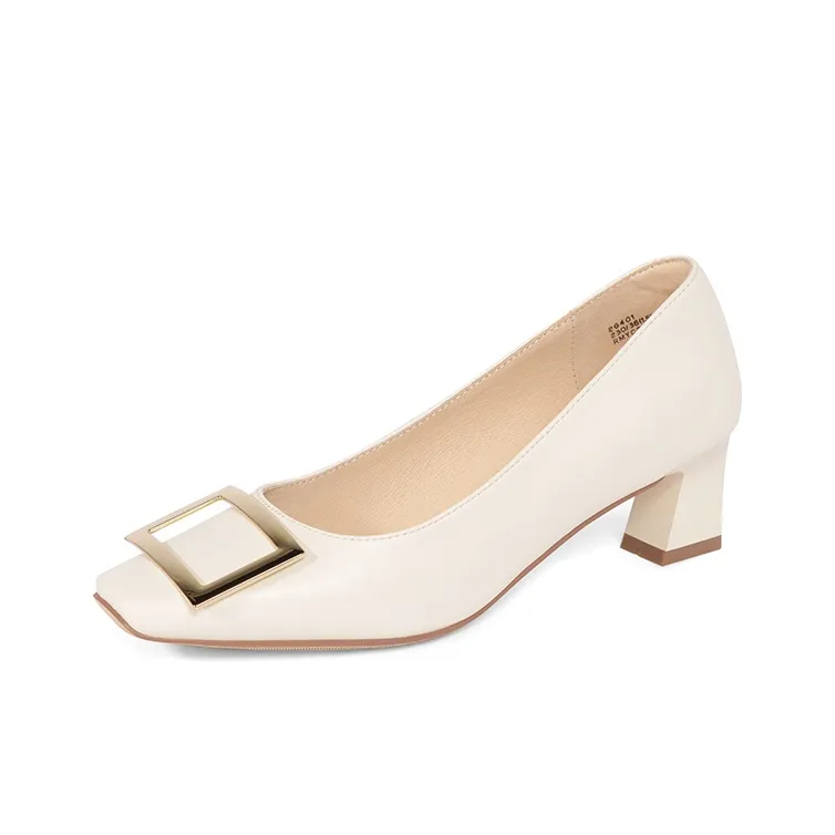 Reemoor Квадратный каблук Высокие каблуки 5 см Женские