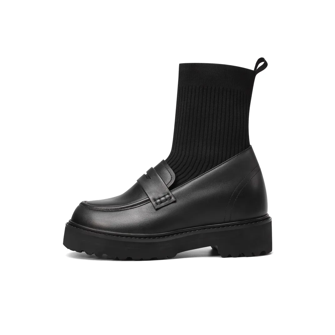 He Jinchang Ботильоны Женские Черные