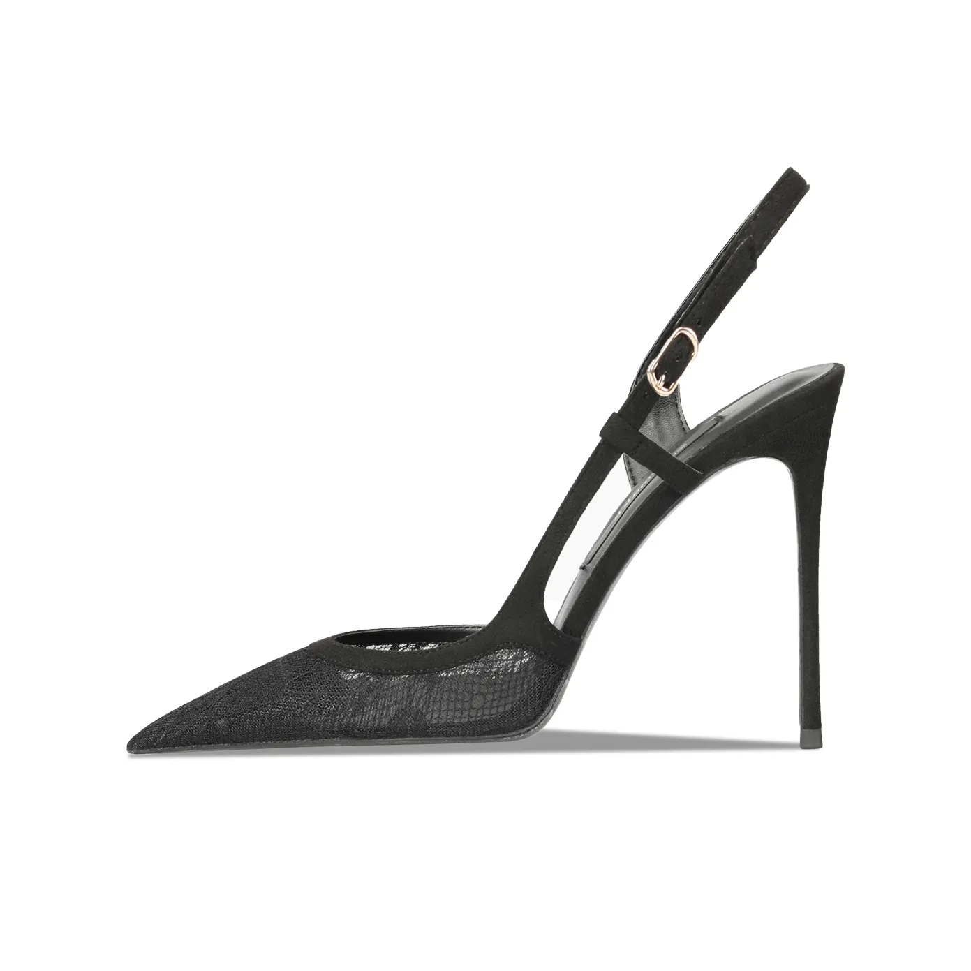 Suyymakk Slim Heel High Heels 10cm Women's Black