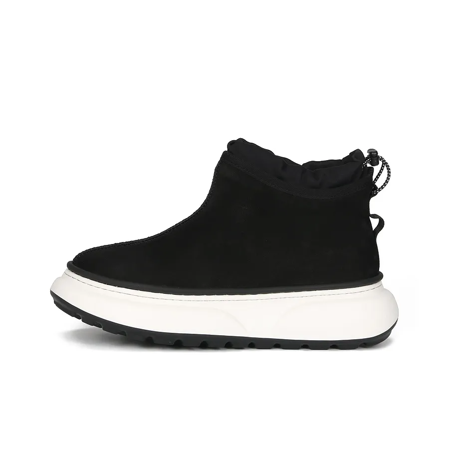 Thai Points Warm Wear Resistant Height Increasing Snow Boots Men's Black