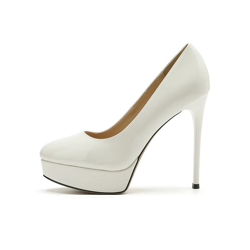 Zubumei Узкий каблук Высокие каблуки 12CM Женские