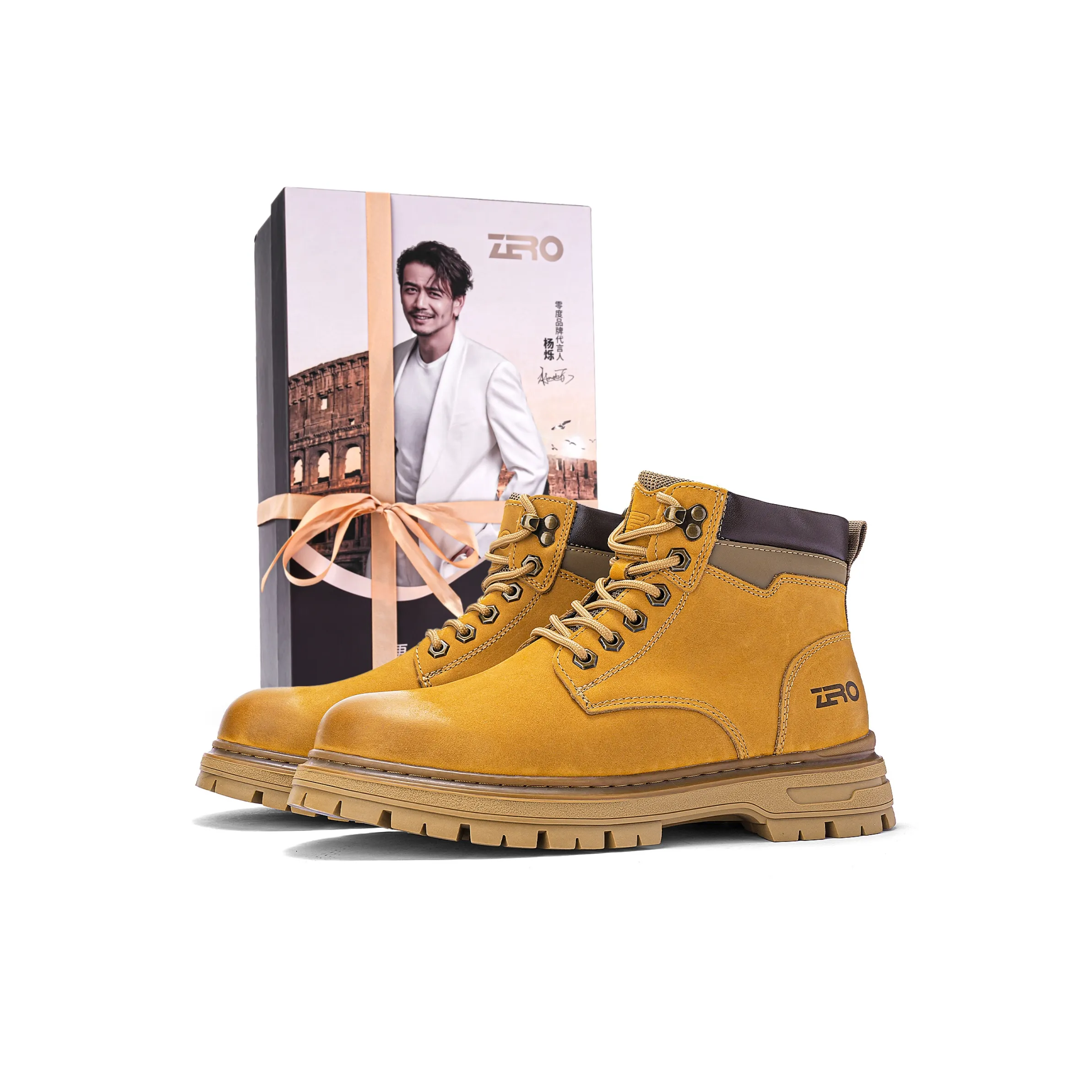 ZRO ботинки Martin Earth Yellow Мужские