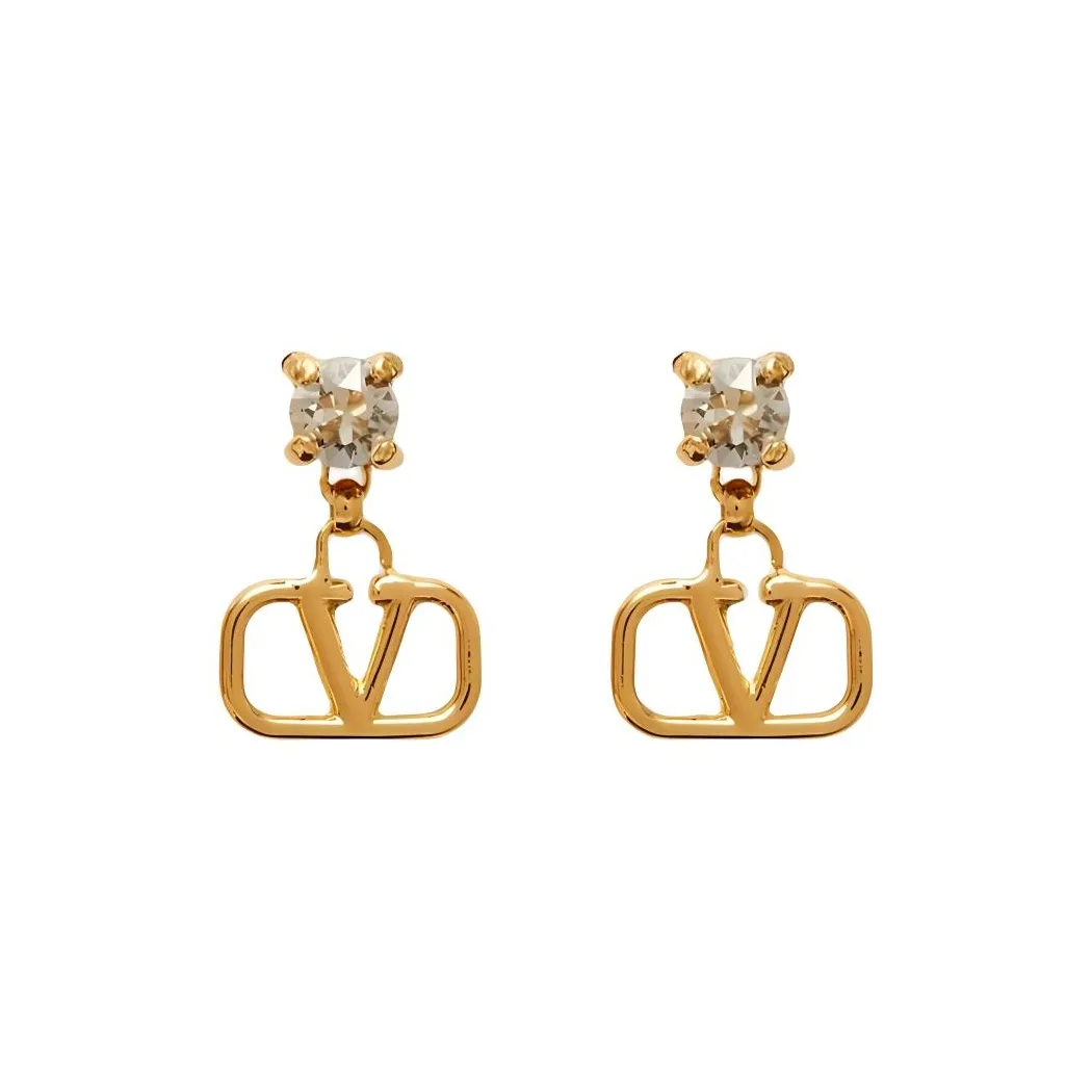 Valentino Garavani VLogo Signature Crystal embellished Earrings