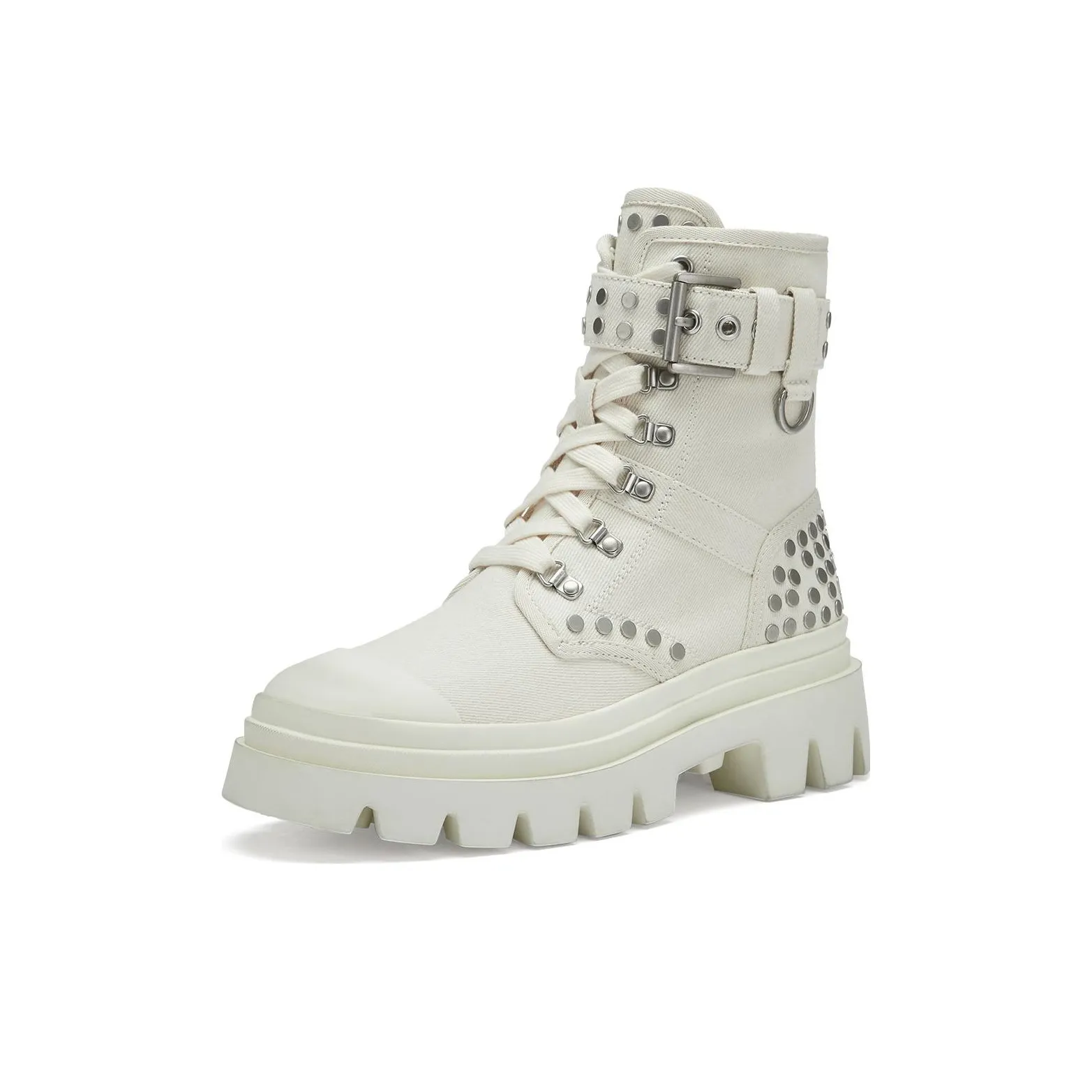 ASH Martin Boots Women's White