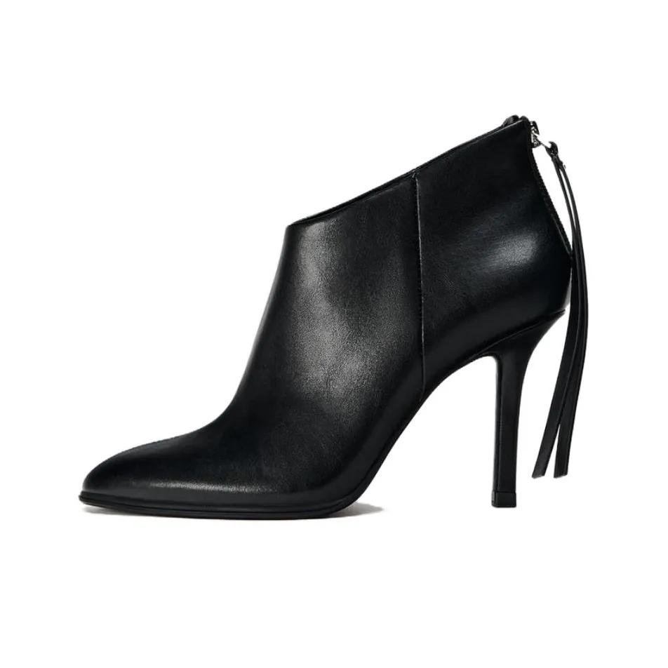 ZARA Узкий каблук Высокие каблуки Женские Черный