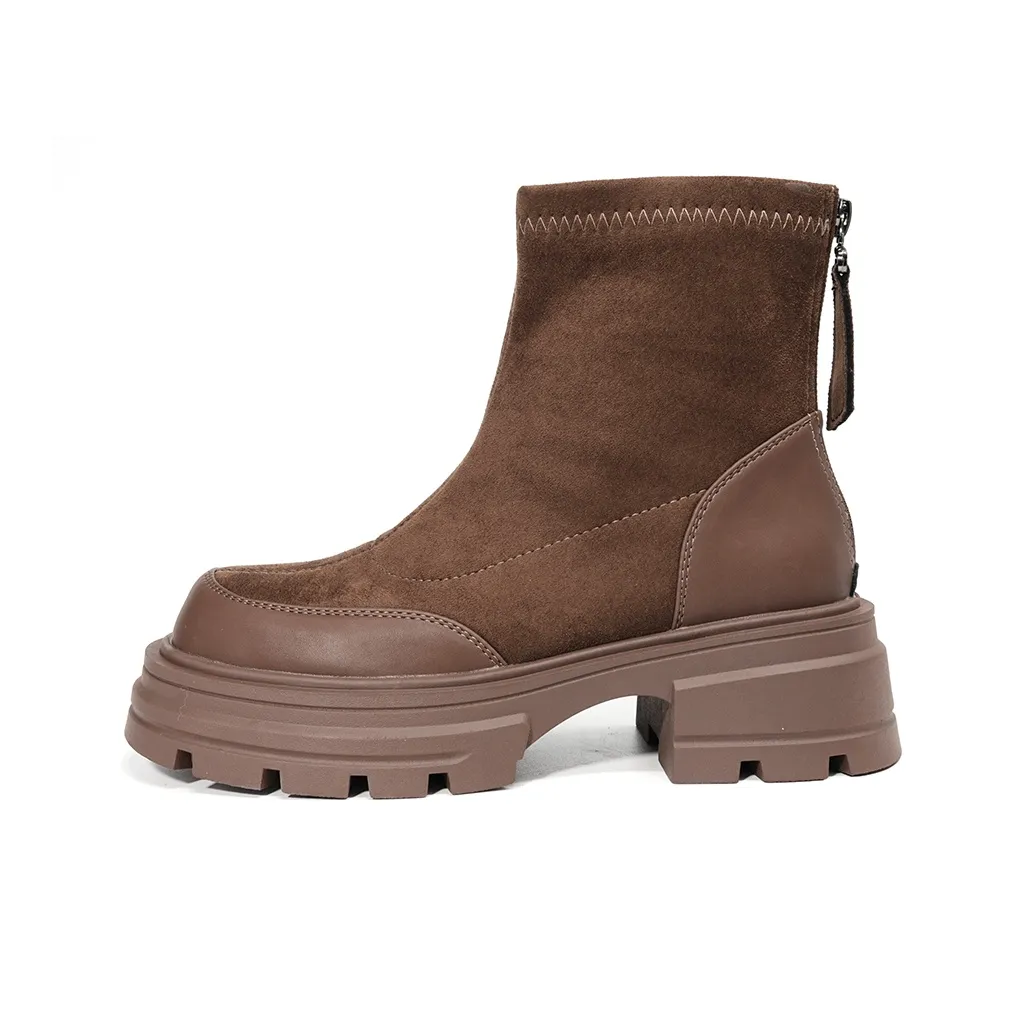 EBLAN Ботильоны Женские Карамель