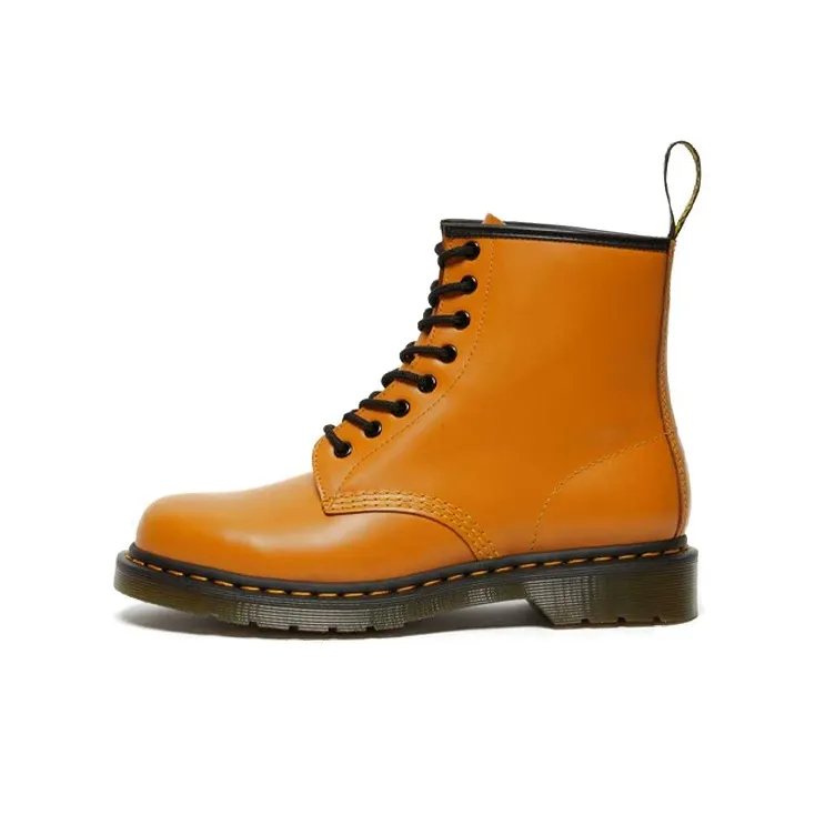 Dr. Martens Dr.Martens 1460 Smooth Leather Lace Up Boots 'Orange'