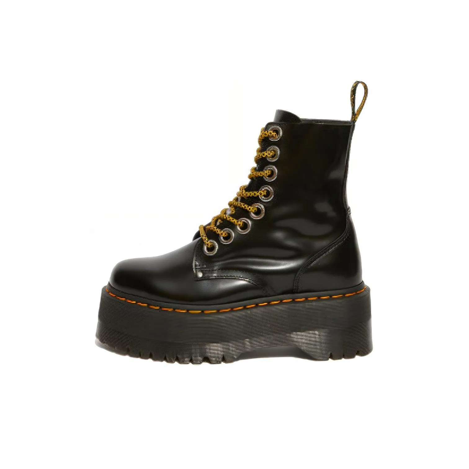 Dr.Martens Jadon Max Platform Boot 'Black Buttero' Women's