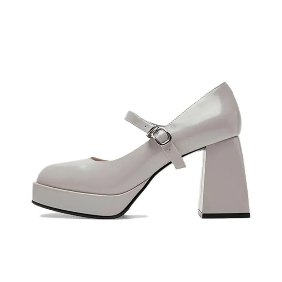 TOOMANYSHOES Sandro Chunky Heel High Heels Women's