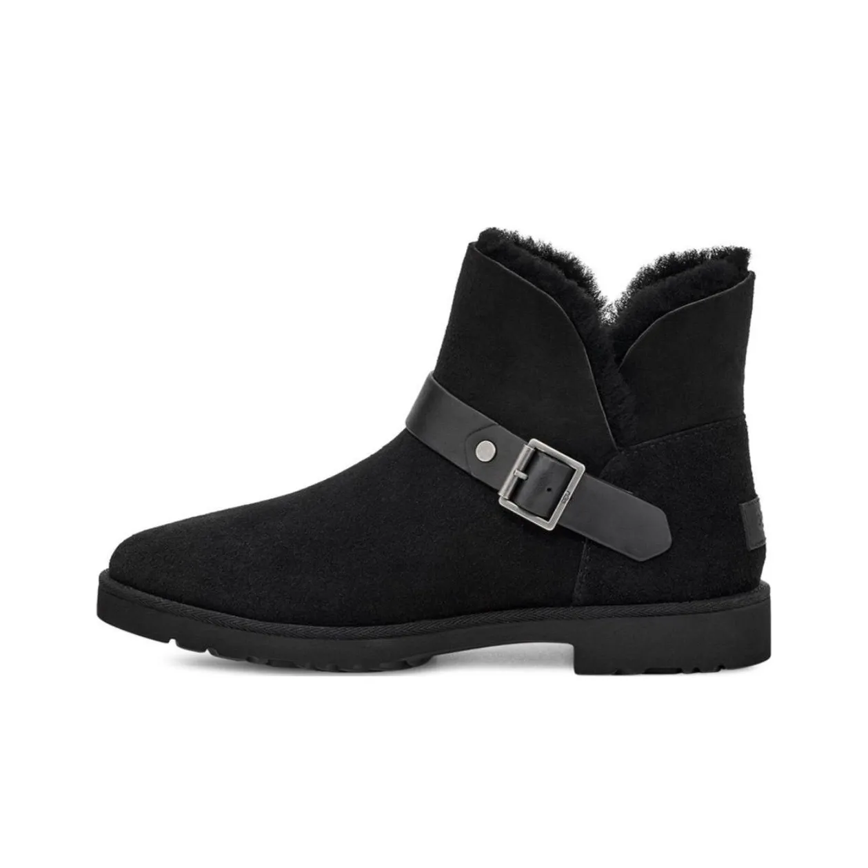 UGG Romely Short Buckle Boot 'Black' Women's