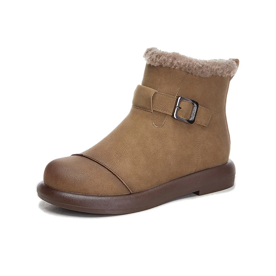 Help Ankle Boots Women's Black/Brown/Umber