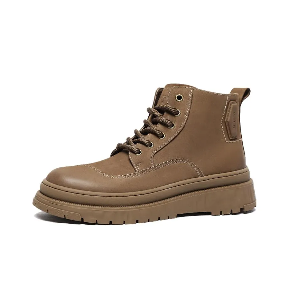 VOLO Короткий Мартин Boot 4CM Мужской Хаки