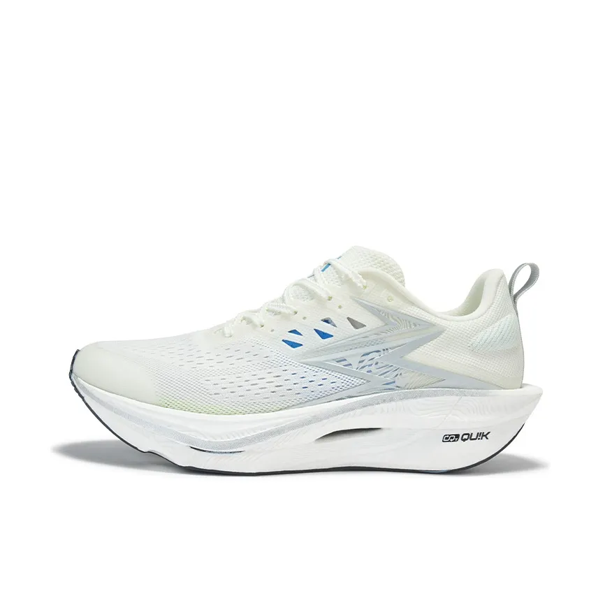 361° Cushioning Anti Slip And Wear Resistant Low Top Running Shoes Unisex Ecru