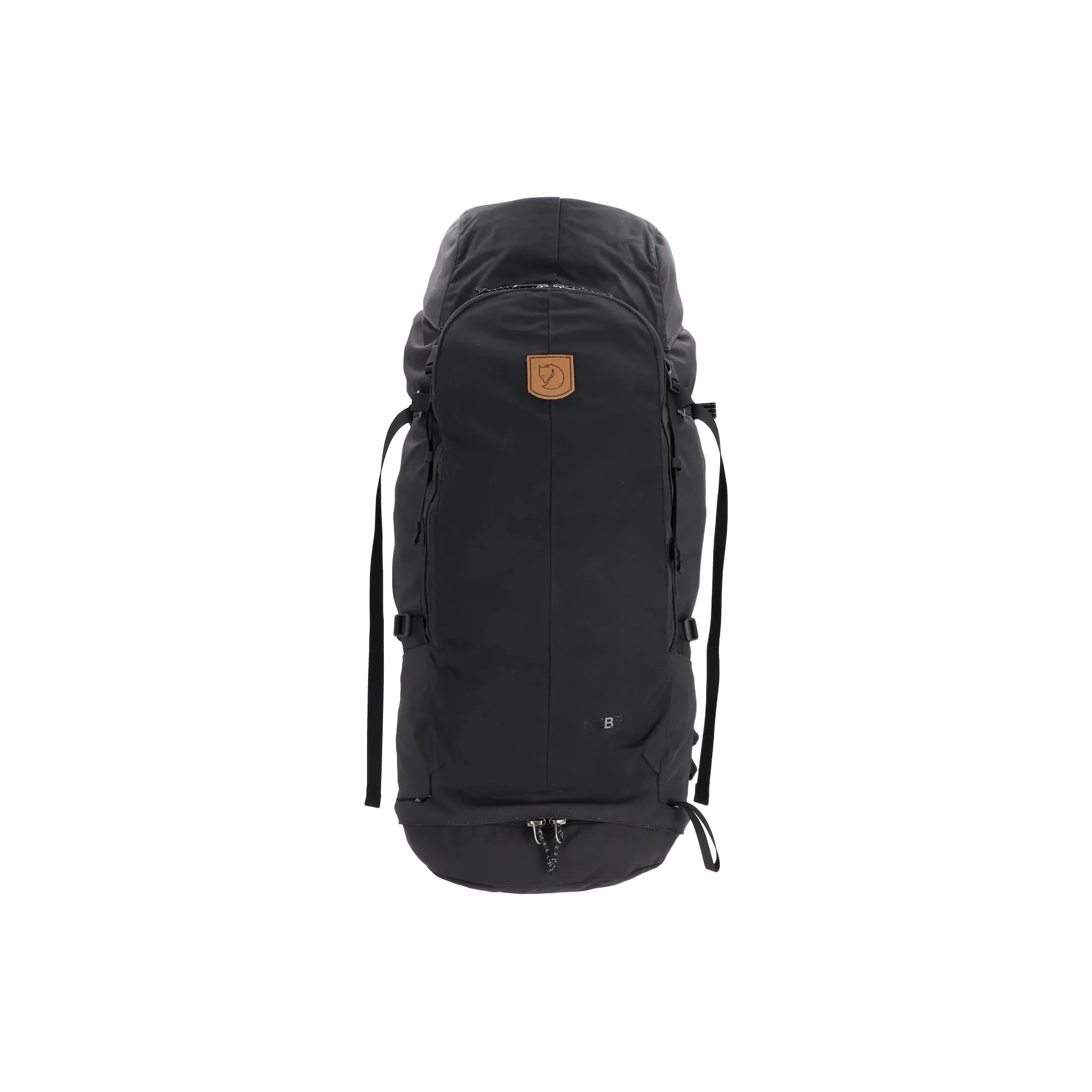 Fjallraven Polyester With Cotton Outdoor Mountaineering Bag Backpack Regular Unisex Black