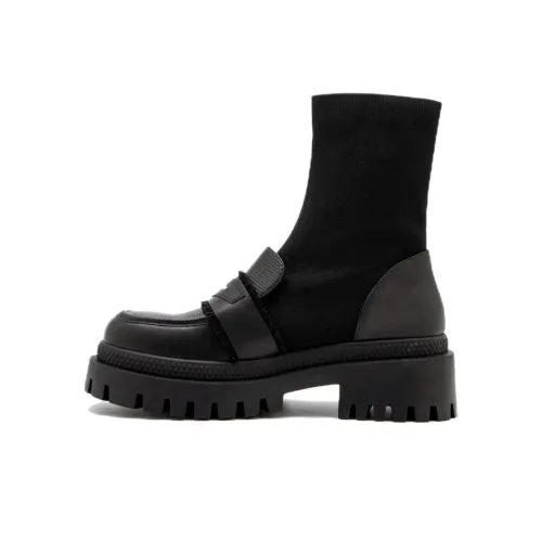 BATA Ботильоны Черные Женские