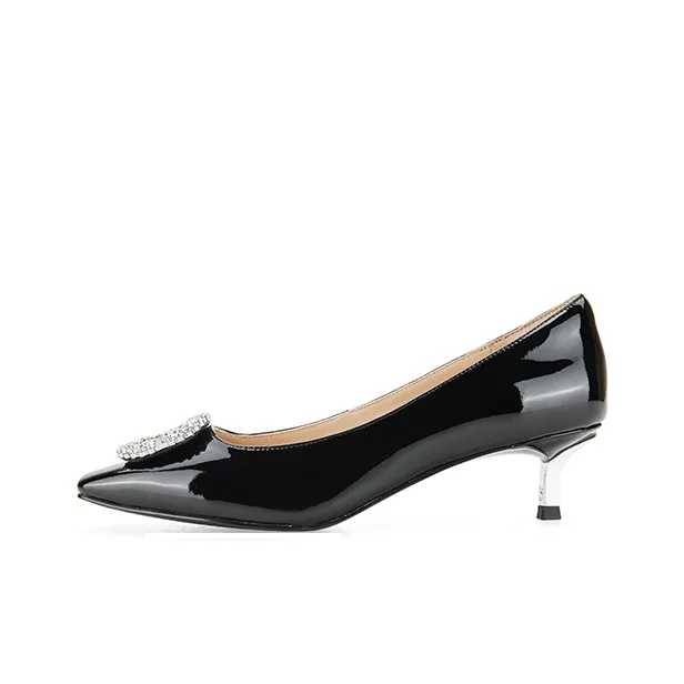 D FUSE SCANDINAVIA Slim Heel High Heels 4.5cm Women's Black