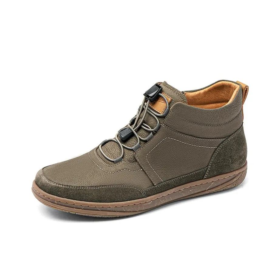 Hush Puppies Casual Leather Shoes Men's Brown/Black