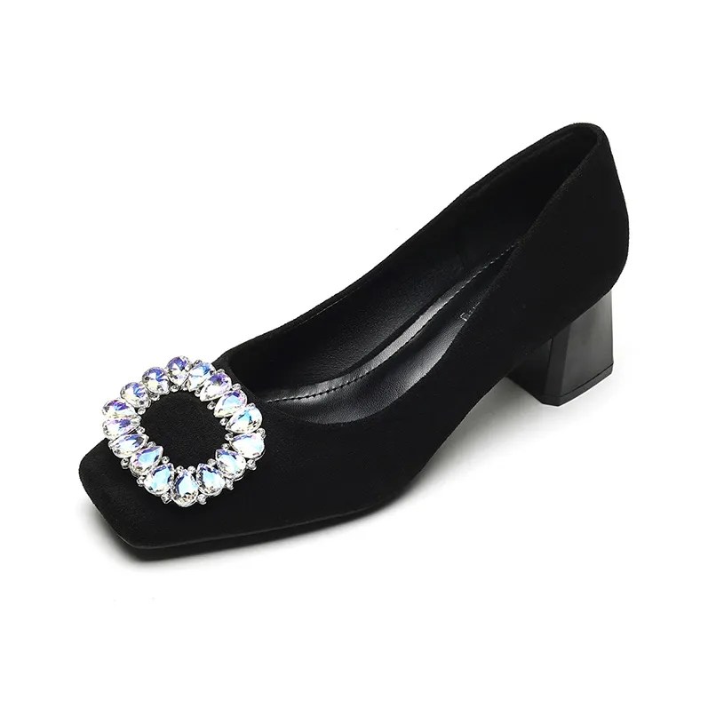 Lanza Грубый каблук Высокие каблуки Женские Черный