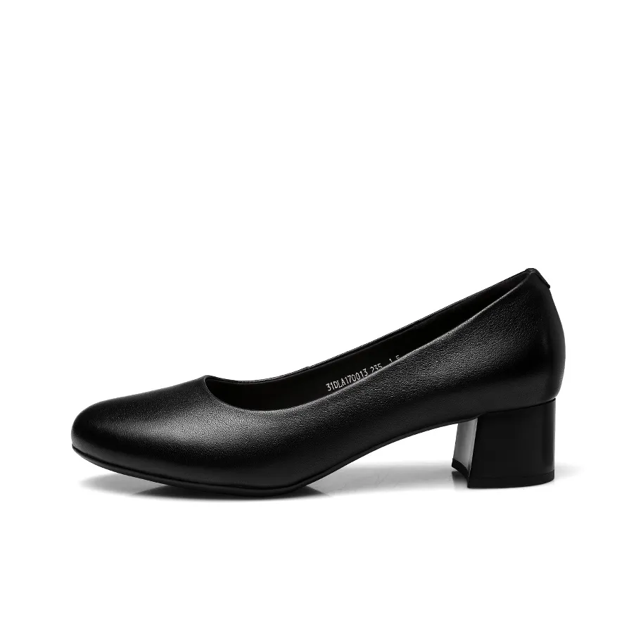 Strongman 3515 Women's Commute Work Shoes Bank Air Hostess Long-Lasting Comfort Black