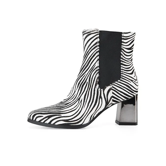 D FUSE SCANDINAVIA Chelsea Boots High Heels 5 8cm Women's