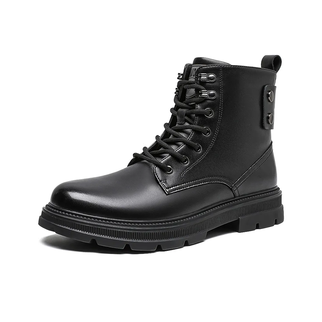 TRUMPPIPE Short Martin Boot Men's Black