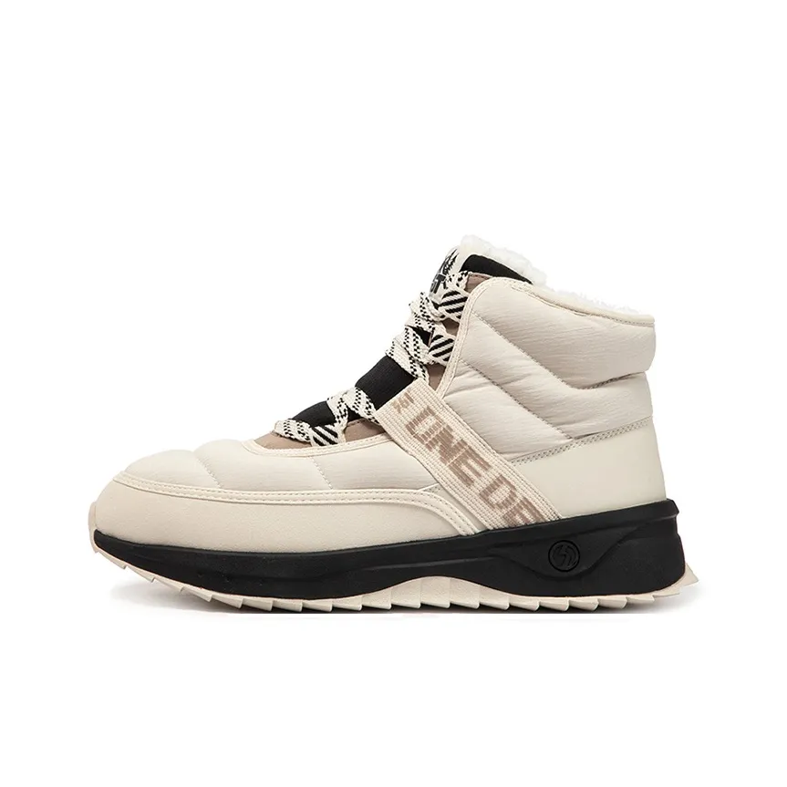 361° Fleece Snow Термический Устойчивый к Износу Низ Резистентный Короткий Сноубутсы Мужской Овсяное Молоко