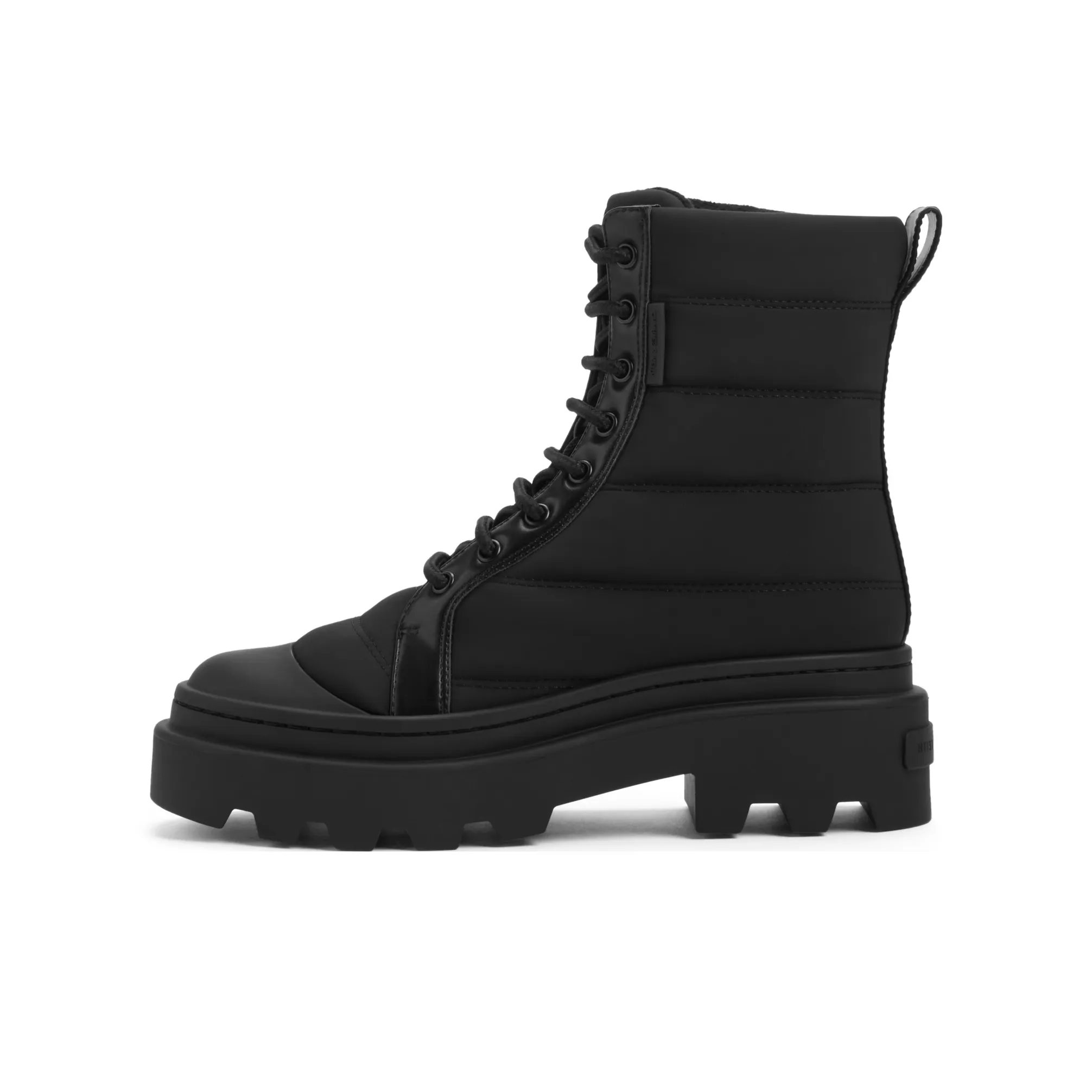 CHARLES KEITH Маленький CK Короткий Мартин Ботинок 4,5 см Женский Черный Темно-синий