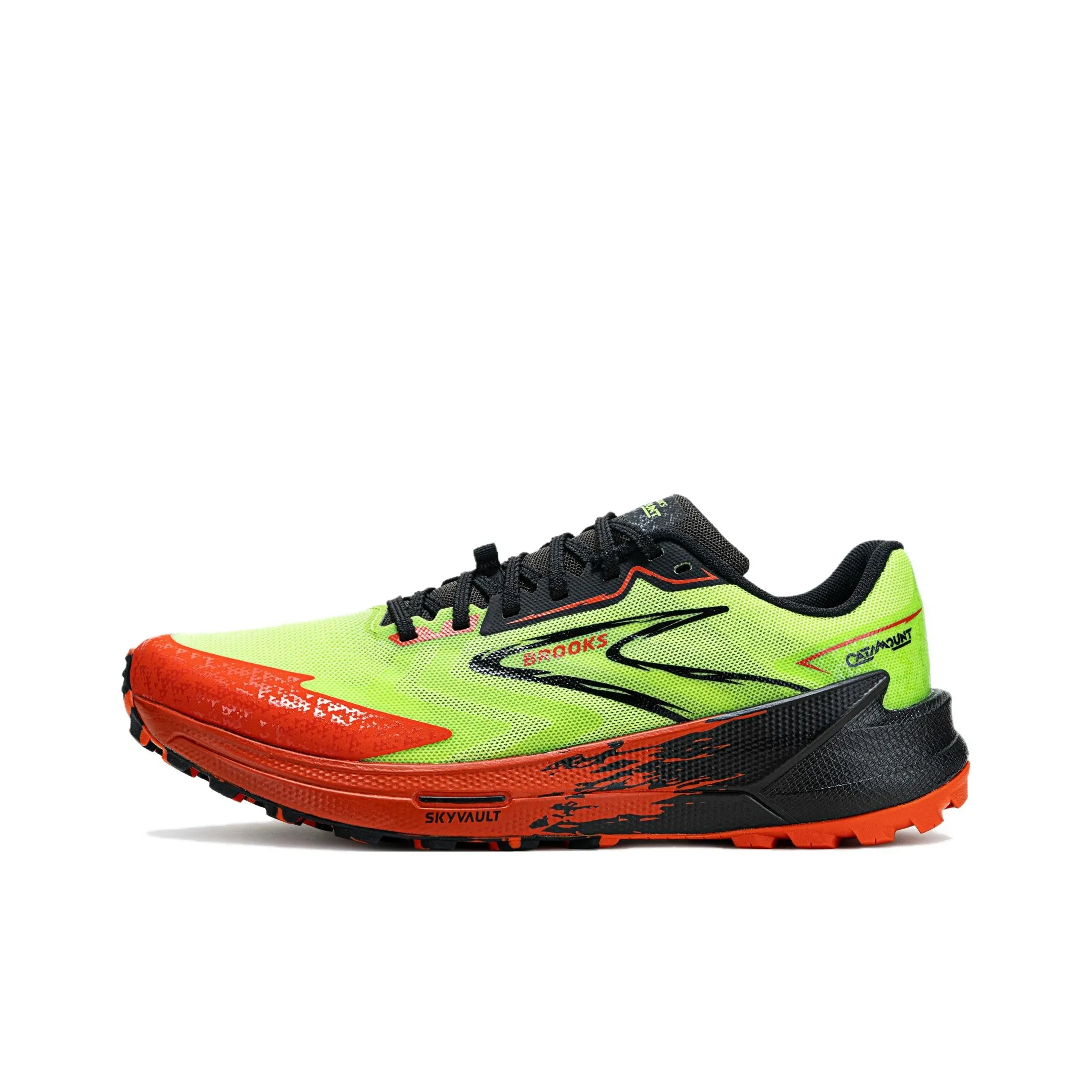 Brooks Catamount 3 Slip-Resistant Abrasion-Resistant Low-Top Trail Running Shoes Men's