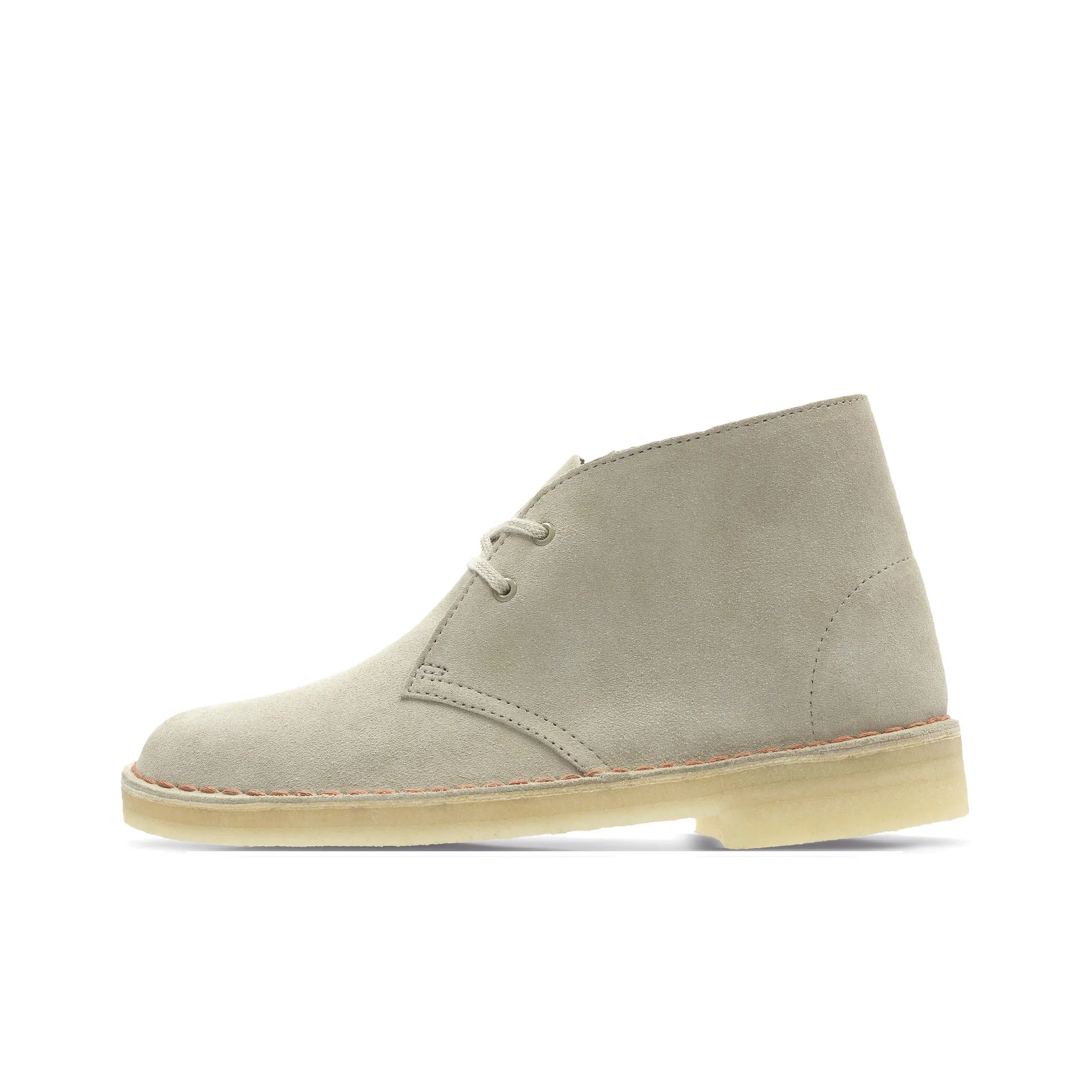 clarks Originals Logo embossed Suede Desert Boots