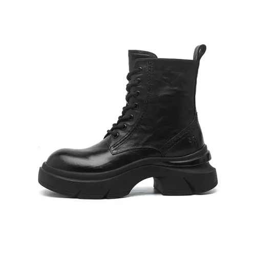 FRYE Мартинсы Черные Женские
