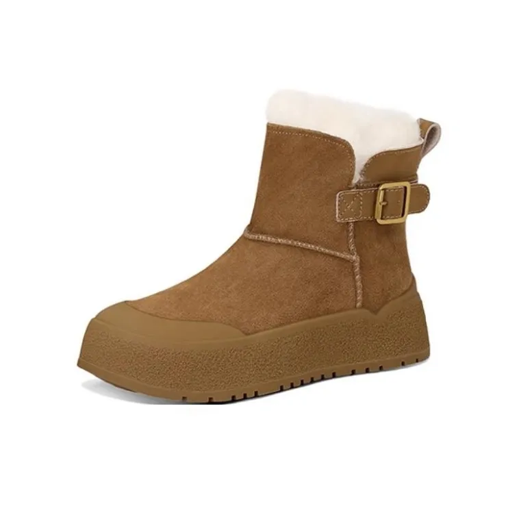 JESSICA SOPHIA Термостойкий противоскользящий и устойчивый к истиранию короткий сноубутс для женщин