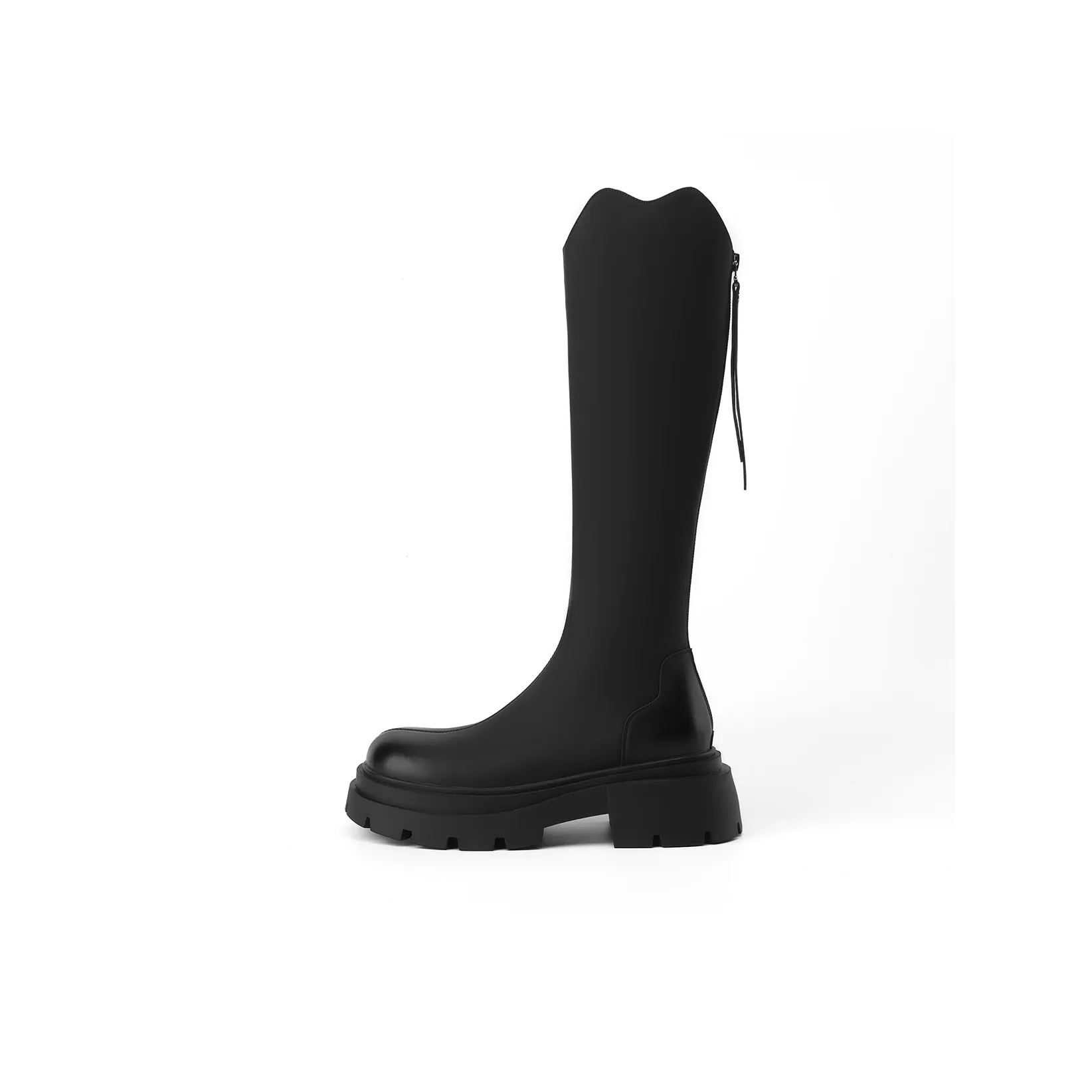 JOSINY Vintage Fashion Boots Ultimate Long Shaft Knight Boots Ultimate Knee-high Boots Ultimate Women's Black/Brown