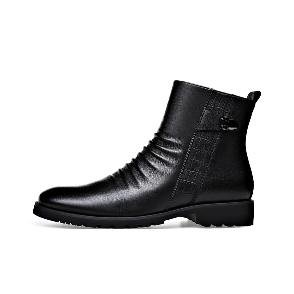 XIAOTOULANG Короткий MID Голень Челси Мужской