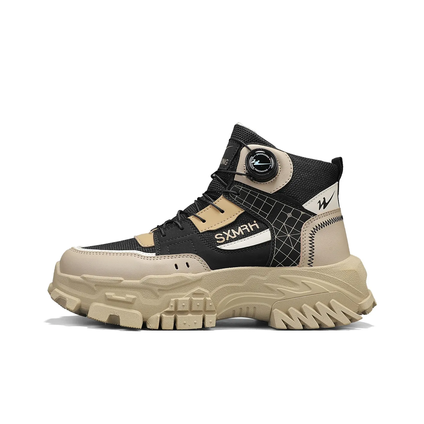 Binary Короткий MID Голень Martin Boot Мужской Черный хаки