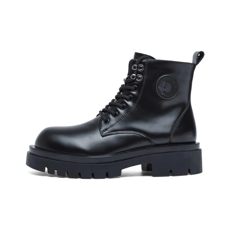 FAIRWHALE Мартин Boot Унисекс Черный