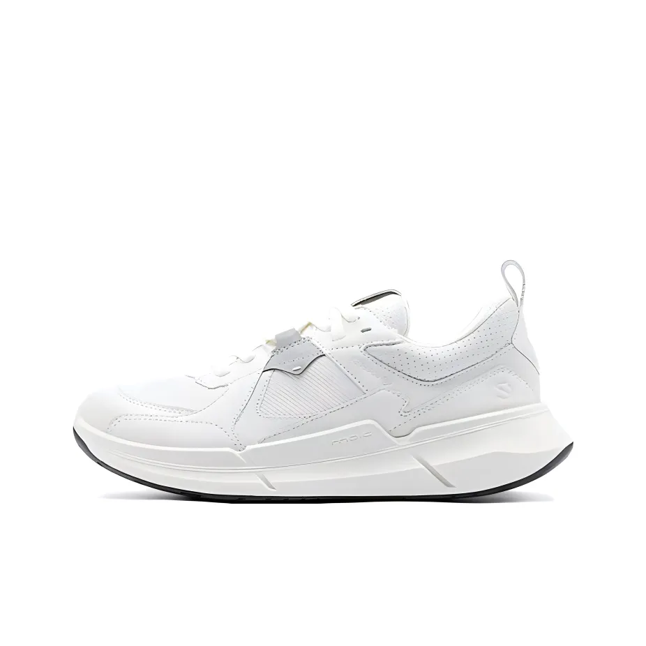 Ecco Амортизация Низкий Топ Casual Женский Белый