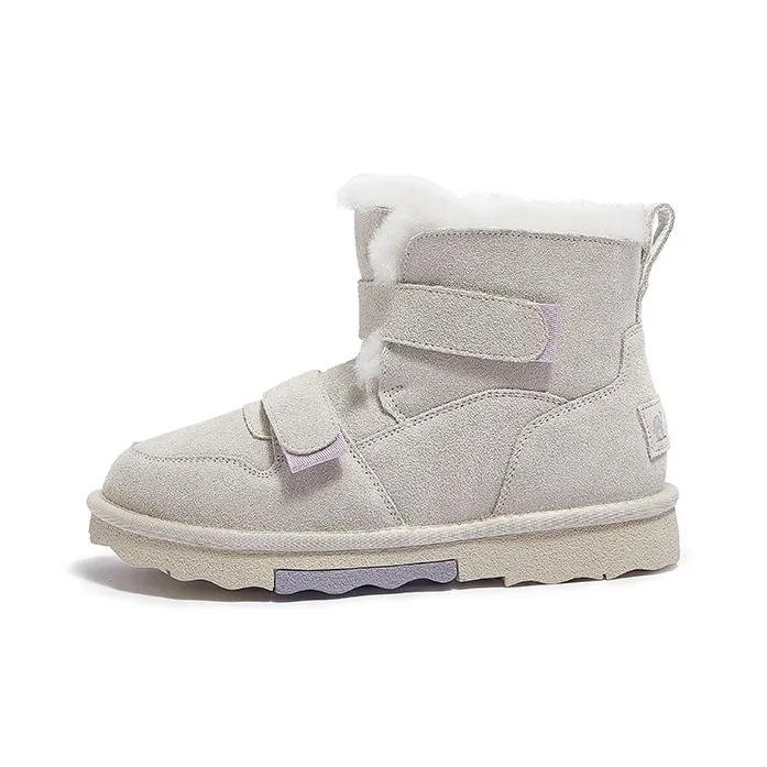 CAMEL Snow Boots Women's Warm White/Black/CAMEL