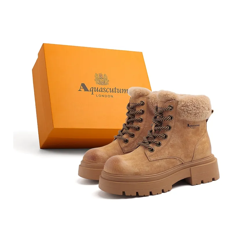 AQUASCUTUM Короткий ботинок Martin каблук 5,5 см женский