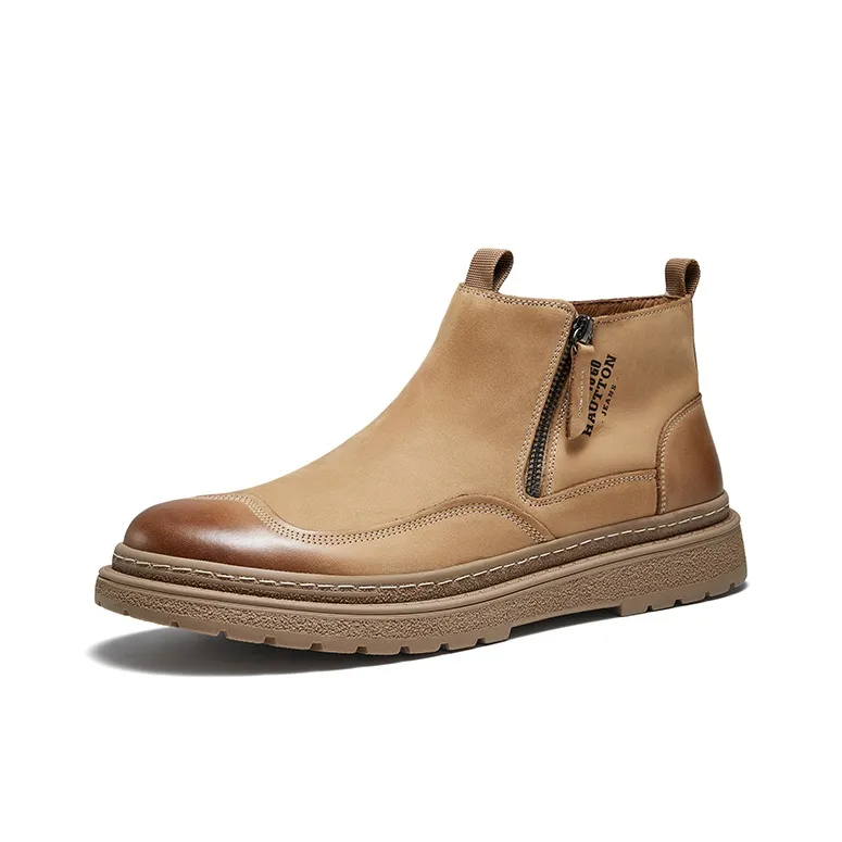 Hautton Jeans Short Chelsea Boots Men's
