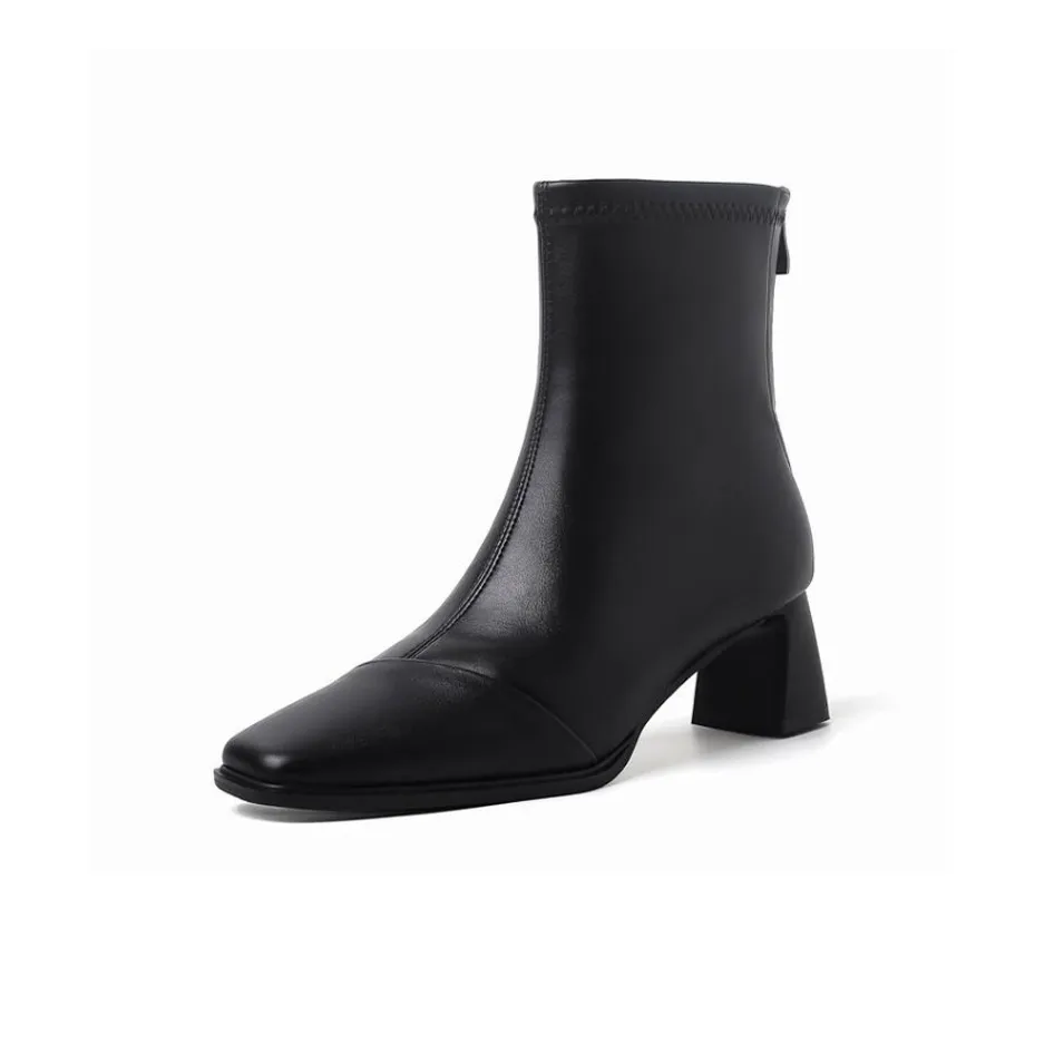 Naiyee Ankle Boots Low Heel Women's
