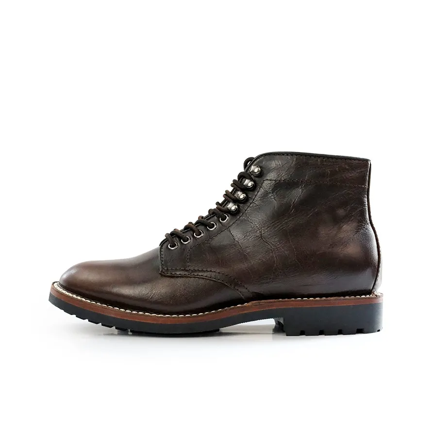 ROCKEY BAND Короткий Мартин Ботинок 3,3 см Мужской Темно-Кофейный