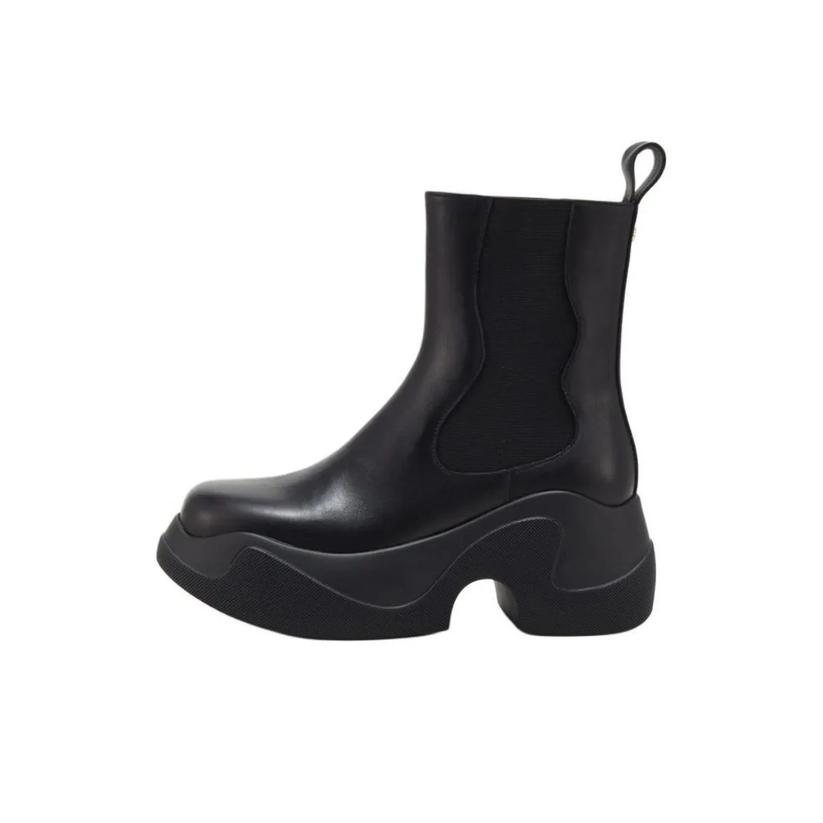 Teenie Weenie Short Chelsea Boots Women's Black