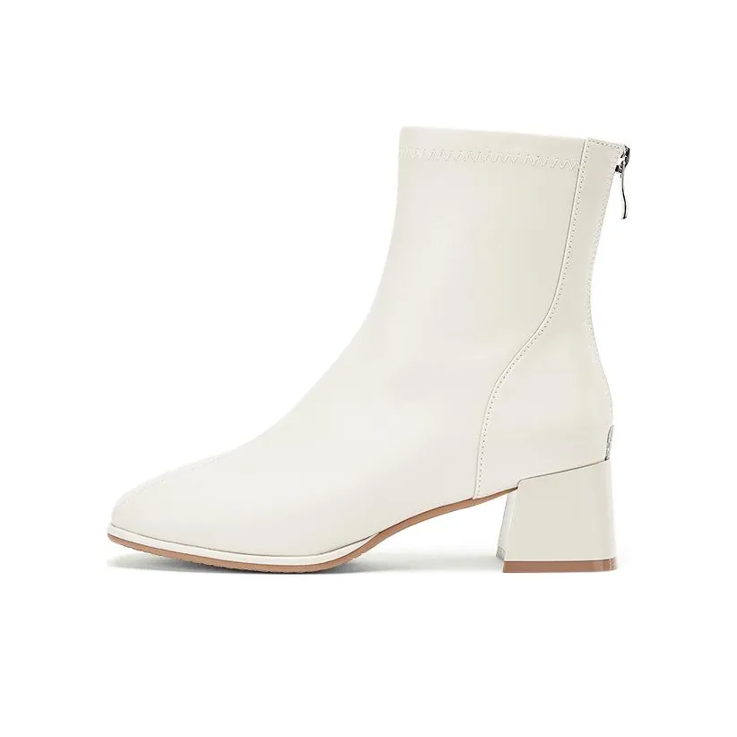 DAPHNE Ankle Puma Boots Women's Ecru/Black