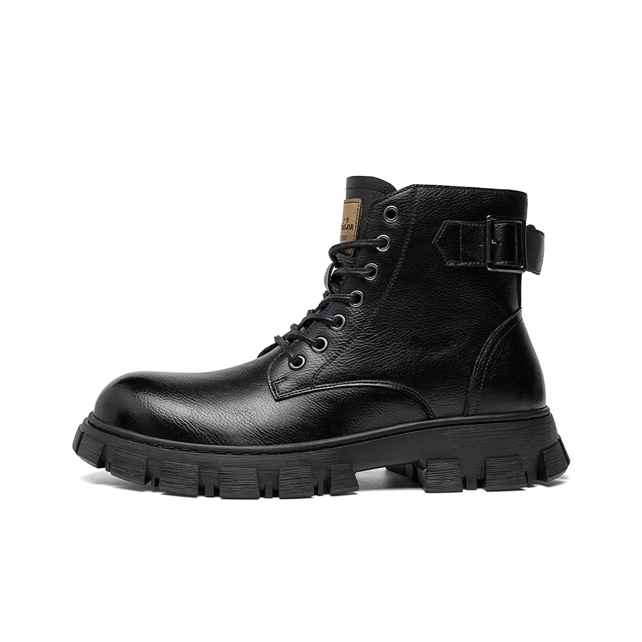 G.N.SHIJIA Короткий Мартин Boot 4CM Мужской